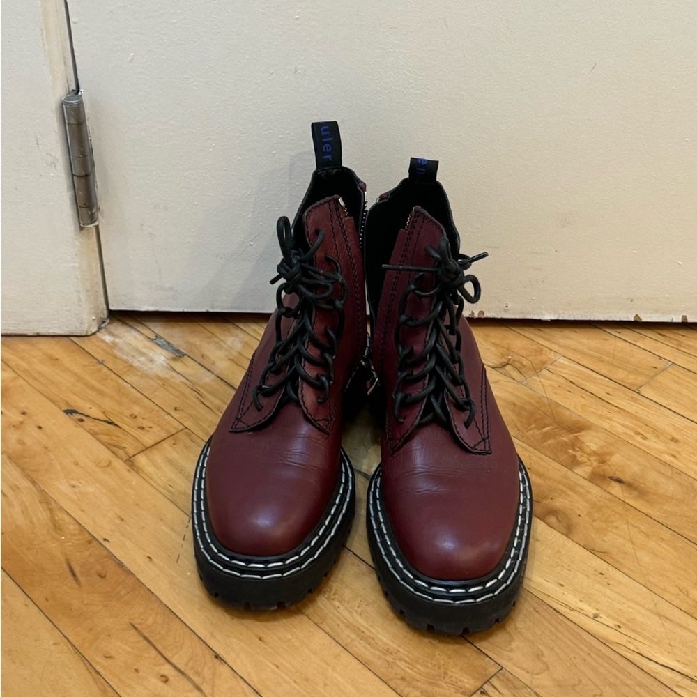 Proenza Schouler Lug Sole combat boots